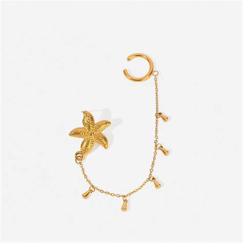 Marine Elegance Ear Cuff – Misora Designs