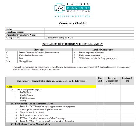 Image result for Competency Baseline Template
