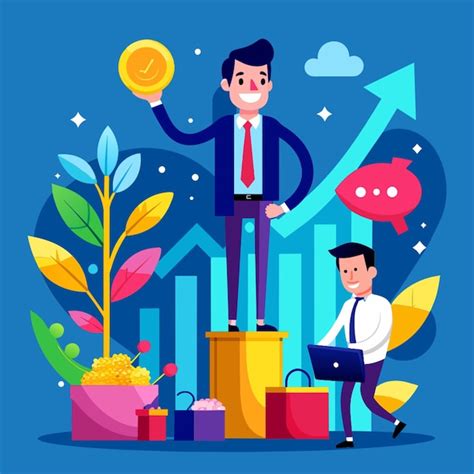 Business Grow Vector 的图像结果