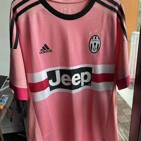 Juventus Pink #football #jersey #retro - Depop