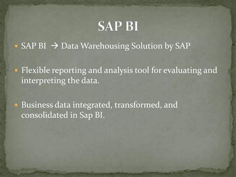 SAP BW Tutorial 的图像结果