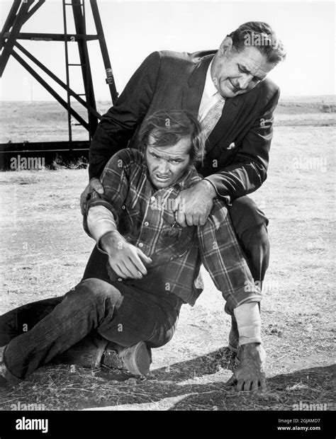 Jack Nicholson, on-set of the Film, "Five Easy Pieces", Columbia ...