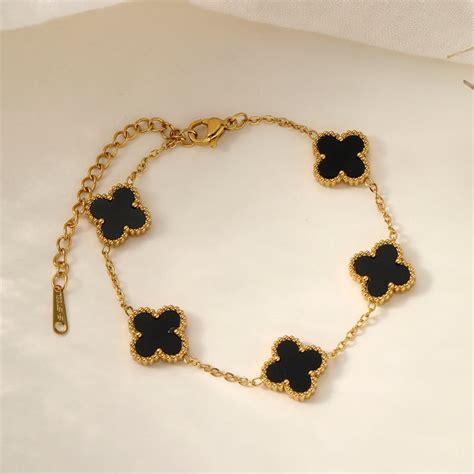 Clover Bracelets | 4 Leaf Clover Bracelet| Shop Now – Salty Accessories