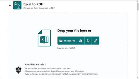 Top 10 Online Excel to PDF Converter