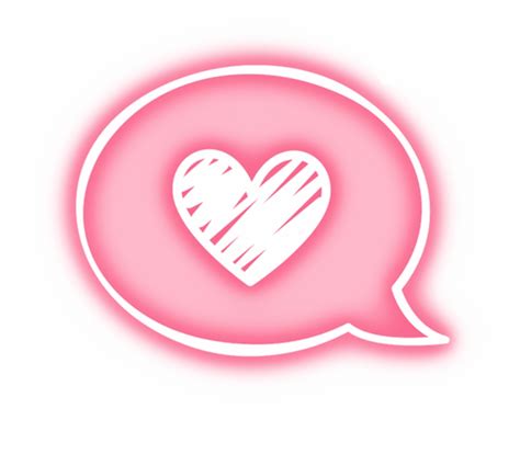 Aesthetic Cute Pink - Neon Png | Transparent PNG Download #5214935 - Vippng