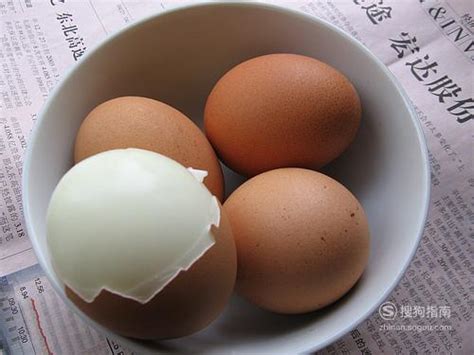 怎样煮鸡蛋容易剥壳 - 天晴经验网