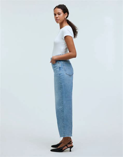 The Petite Curvy Perfect Vintage Wide-Leg Crop Jean | Madewell