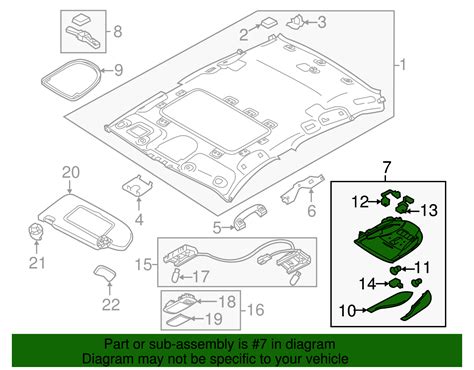 2018-2019 Infiniti Q70 Map Lamp Assembly 26430-5UV7B | Faulkner ...