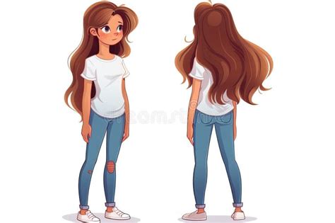 Cartoon Front Back Left 的图像结果