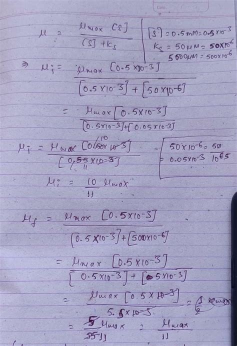 Constant of this reactio in a bacterium, a mutation resulted in an ...