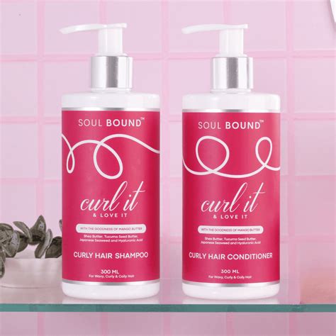 Curl It - Hair Shampoo + Conditioner – SoulBoundindia