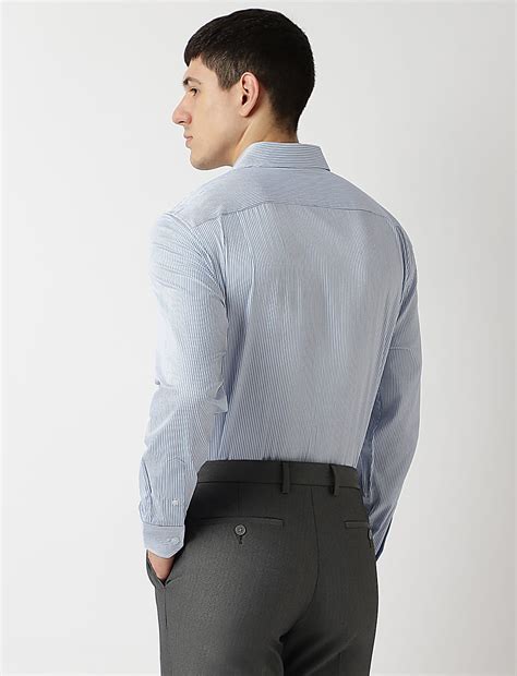 Buy Pure Cotton Stripes Spread Collar Shirt at Marks & Spencer