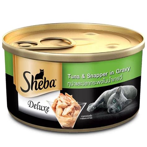 Sheba Complete Nutrition Tuna White Meat & Snapper In Gravy Cat Wet ...