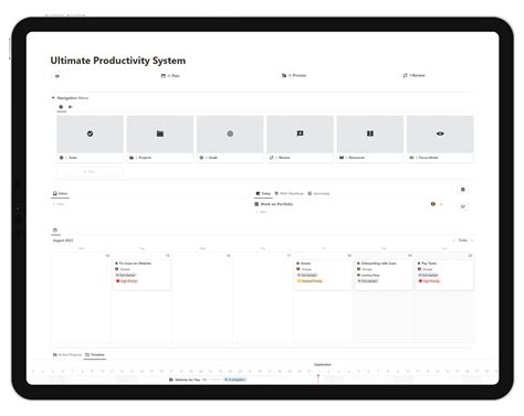 Image result for Notion Time Management