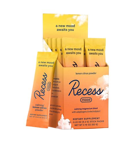 Snapklik.com : Recess Mood Powder, Calming Magnesium L-Threonate Blend