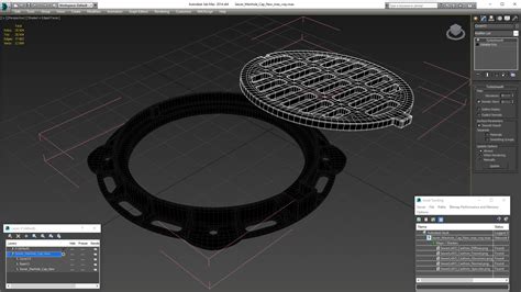 3D Sewer Manhole Cap New | 3D Molier International