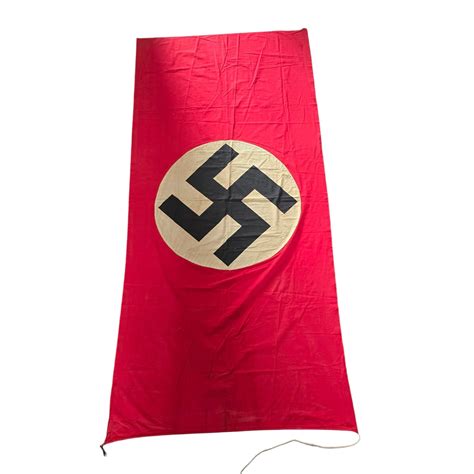 Third Reich NSDAP Swastika House Flag 250×115cm