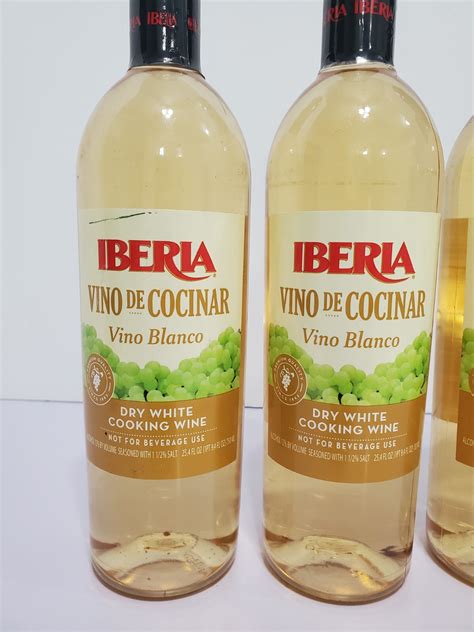 Iberia Dry White Cooking Wine, 25.4 oz (Pack of 4) 75669123353| eBay