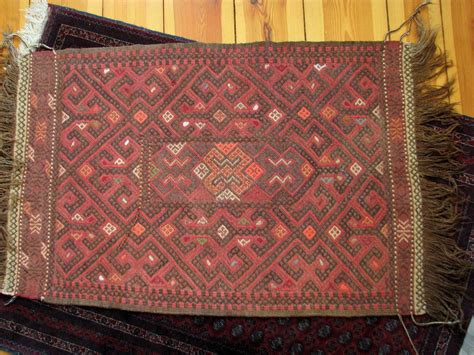 Afghan Red Suzani Rug - Handwoven and Hand-Embroidered Rug | Gundara