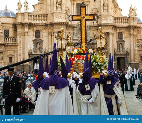 Holy Week in Spain. editorial image. Image of parade - 40066765