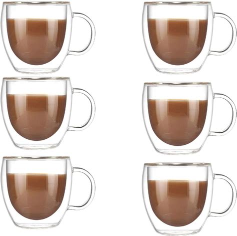 HITHIKA IMPEX Pack of 1 Glass Modern Tea Cup Cross, Multi-Purpose Cup ...