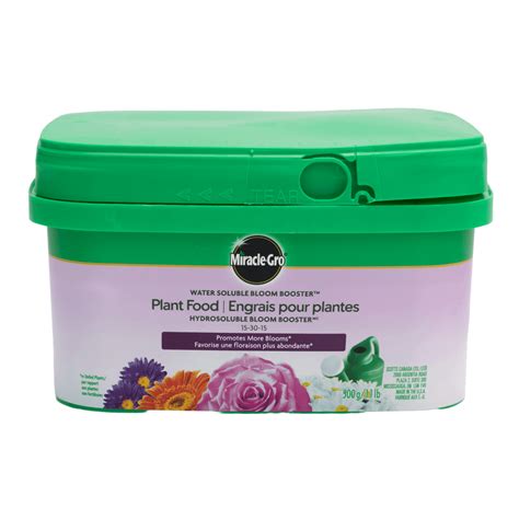 MIRACLE-GRO 15-30-15 Water Soluble Bloom Booster Plant Fertilizer 500g ...