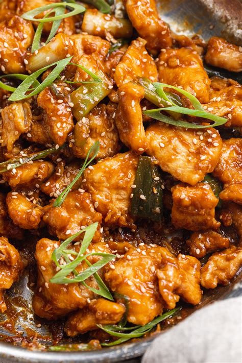 Pollo Mongol, Comida China