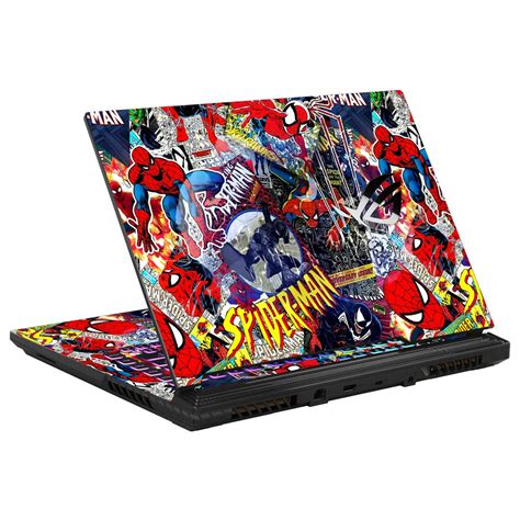 Shop Spider-Man Webbed Adventures Laptop Skin for Asus | Buy Online Now ...