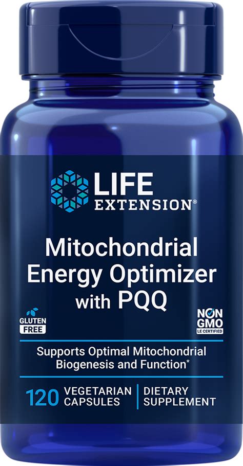 Mitochondrial Energy Optimizer with PQQ, 120 capsules - Life Extension