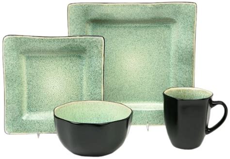 Buy Baum Square Lines SQUL16D Dinnerware 16-Piece Set, Service for 4 ...