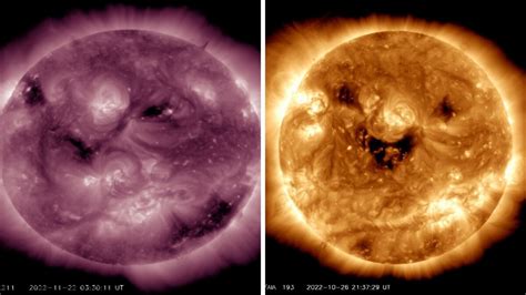 Sun turns smile into face of FURY! NASA shares terrifying image of the ...