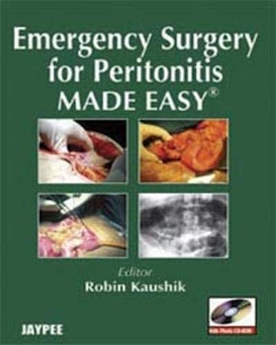 Buy Emergency Surgery for Peritonitis Made Easy with Photo CD-ROM Book ...