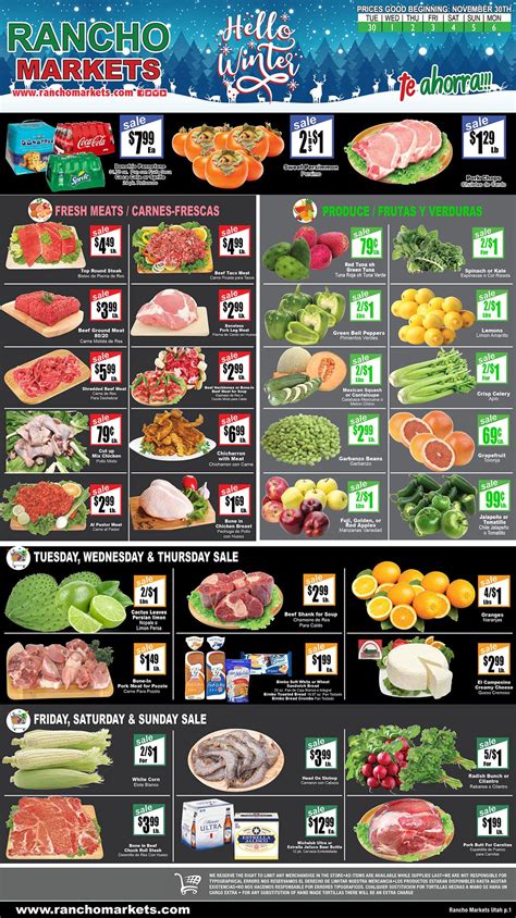 Rancho Markets Ad Circular - 11/30 - 12/06/2021 | Rabato