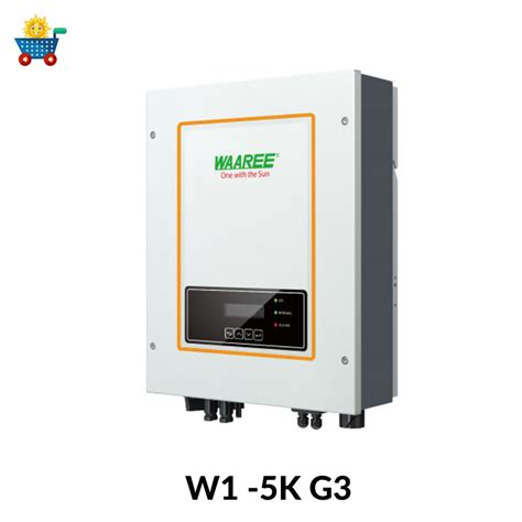 Waaree energies 3 kilowatt on-grid, MPPT based solar inverter with 10 ...