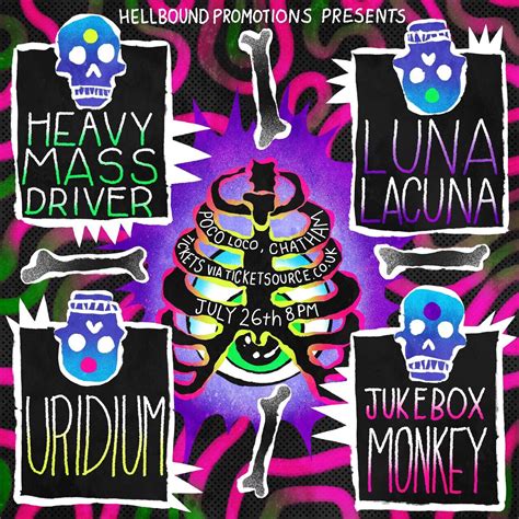 Jukebox Monkey + Uridium + Luna Lacuna + Heavy Mass Driver , 60 High ...