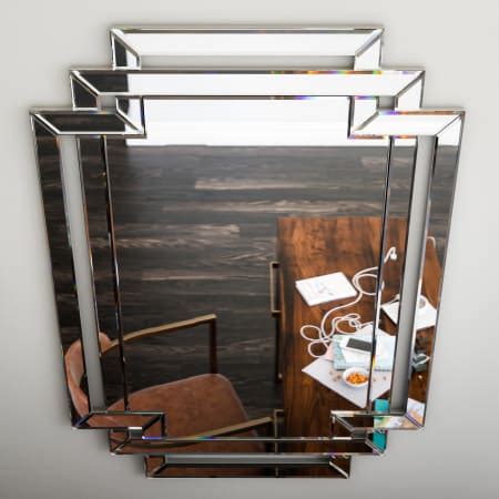 Kenroy Home 60422 Linas 44" x 31-1/2" Specialty Beveled Wall Mounted ...