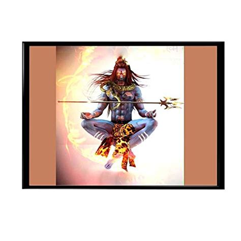 Elmax India Tandav Shiv Matte Poster,wallposter , 12x18 inches Matte ...