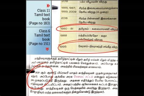 Errors surface in Class 9, 11 Tamil textbooks