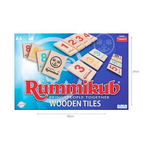 Funskool Games Rummikub Wooden Tiles — Toycra