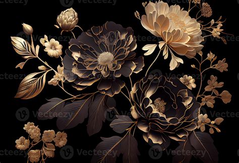 Picture Black Background Flowers at Samantha Sternberg blog