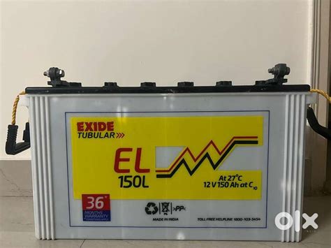 Exide EL150- 150ah tubular UPS Inverter Battery - Kitchen & Other ...