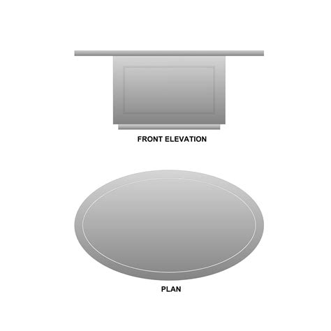Theoderic Oval Conference Table for | | Della