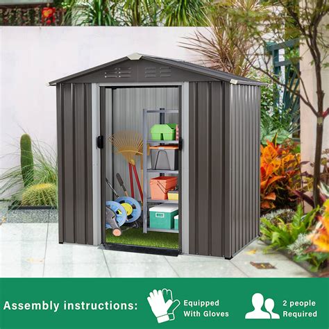 Custom Garden Shed Metal Outdoor Shed Storage House Supplier ...