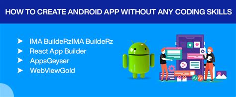 Image result for Android App without Coding