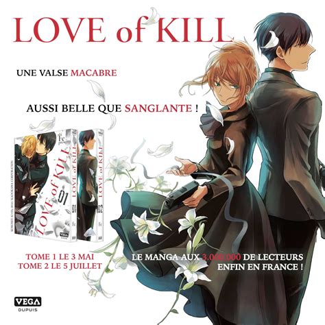 LOVE of KILL : Vega-Dupuis annonce le manga en France