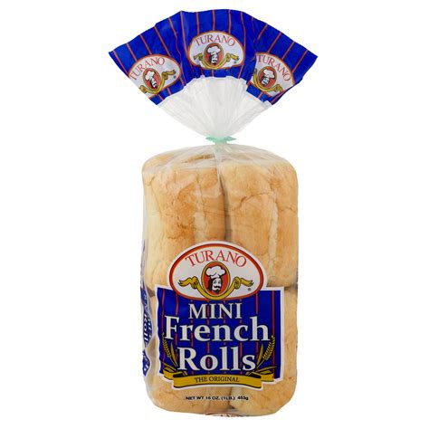 4″ French Rolls • Turano Baking Co