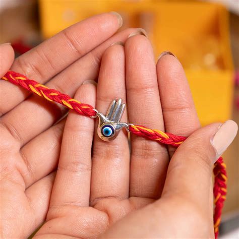 Adya Hamsa Evil Eye Rakhi