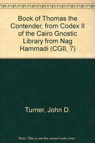 Buy Book of Thomas the Contender, from Codex II of the Cairo Gnostic ...