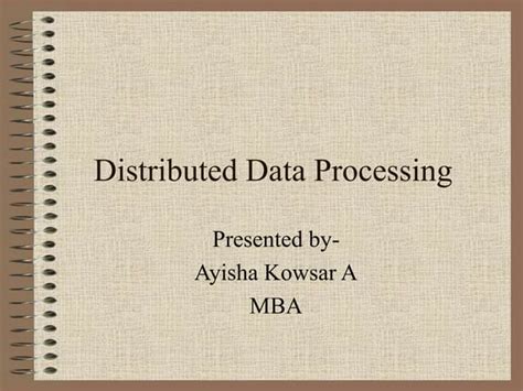 Image result for Distributed Processing Simple Example