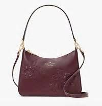 Kate Spade Floral Applique collection now available in Dark Merlot for ...